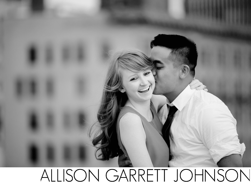 Downtown Lincoln Engagement Photos