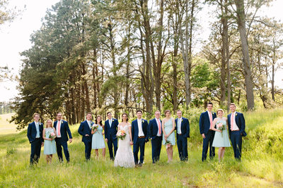 Wedding Party at Pioneers Park Lincoln