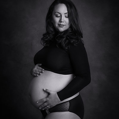 Black and white maternity photos Newbridge