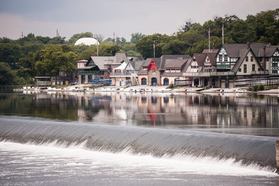Boathouse Row at Cescaphe Water Works