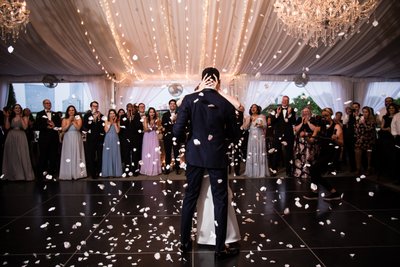 First Dance at Water Works Wedding Reception