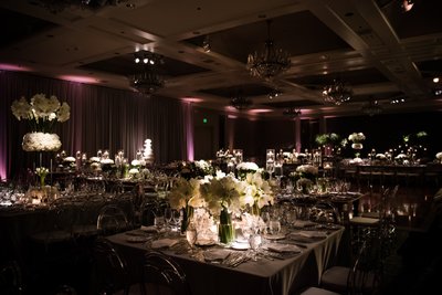Wedding Room Shots at Logan Philadelphia Hotel