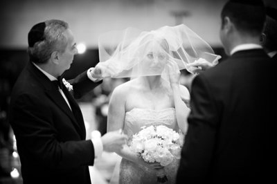 Dad Giving Away Daughter at Loews Wedding Ceremony