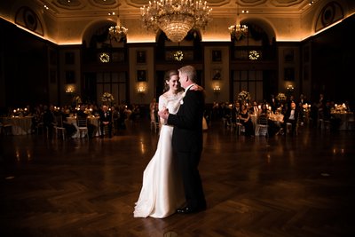 First Wedding Dance in Lincoln Ballroom