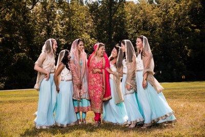 Outdoor Photos at Sikh Wedding