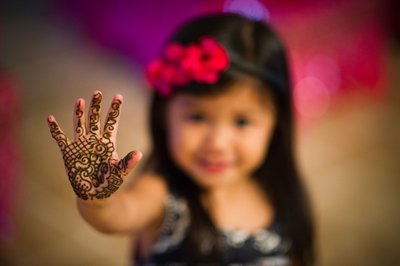 Little Girl With Henna