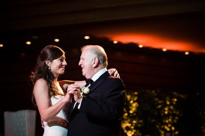 Bride and Dad Dance at Kimmel Center Reception