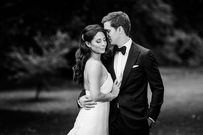 Black & White Wedding Photos Near Four Seasons