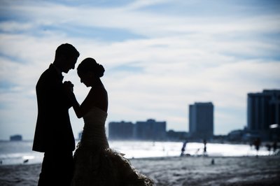 Wedding Silhouette at One Atlantic