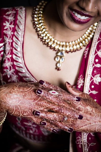 Bridal Details, Henna and Jewelry