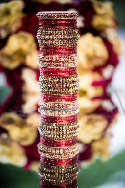 Detail Photo of Bride's Bangles