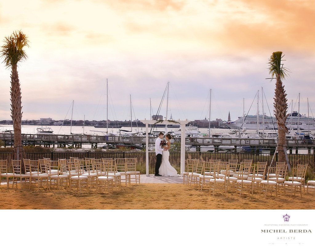 Charleston Harbor Resort Marina Wedding Photographer