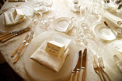 Wedding Details - Table Setting