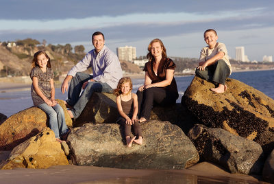 Malibu Family Portrait Session