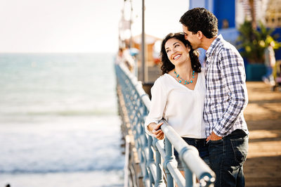 Engagement Session on the Santa Monica Pier
