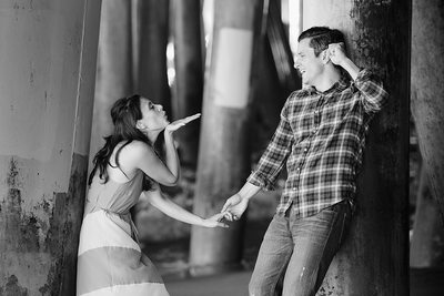 Wacky Engagement Session Photography