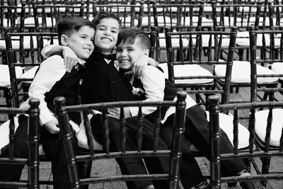 Ring Bearers at Vibiana Wedding in Downtown Los Angeles - Los Angeles Wedding, Mitzvah & Portrait Photographer - Next Exit Photography