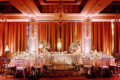 The Colonnade Ballroom at the Hotel Casa Del Mar Wedding Photography