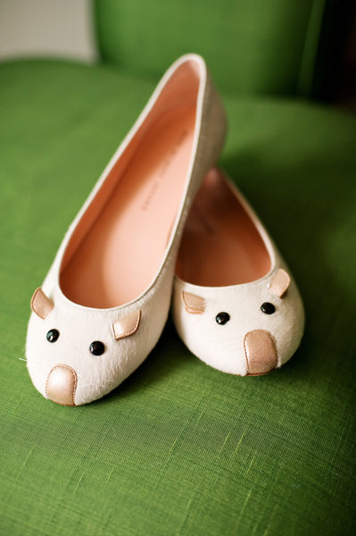 Wedding Details - Cute wedding mouse shoes
