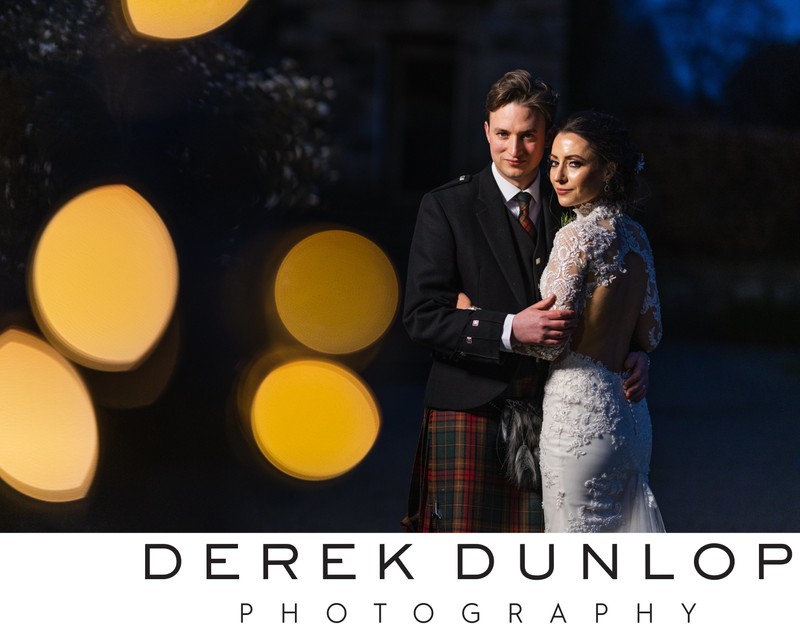 Night embrace golden lights Pollok House Night embrace golden lights Pollok House