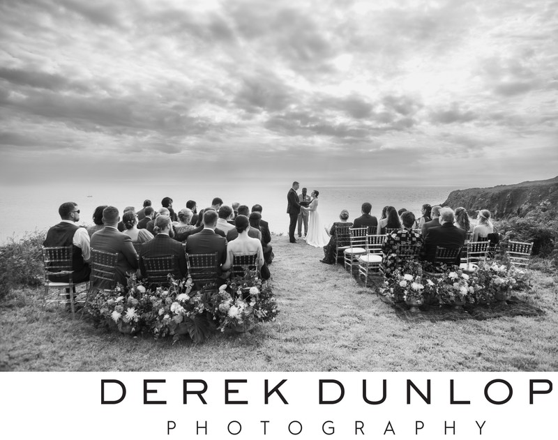 Dunskey Estate Clifftop Wedding Ceremony Dunskey Estate Clifftop Wedding Ceremony