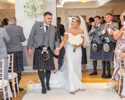 Just Married — Fairfield House Hotel, Ayr Just Married — Fairfield House Hotel, Ayr