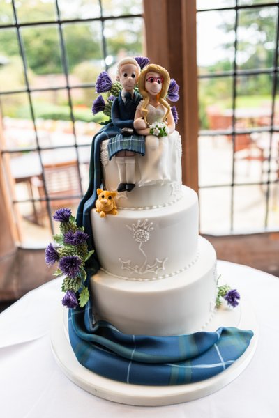 Wedding Cake — Piersland House, Troon Wedding Wedding Cake — Piersland House, Troon Wedding