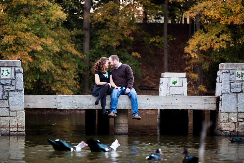 Outdoor Lake Pre-wedding Photography Locations Atlanta