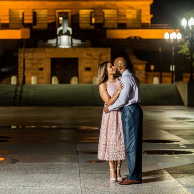 Nashville Engagement Photos Tennessee State Capitol 