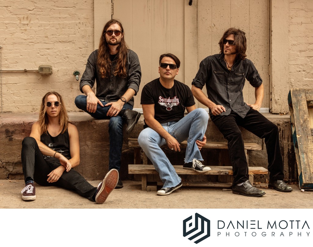 Dallas Band Portraits by Daniel Motta Photography