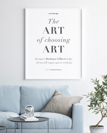 The Art of Choosing Art : By Dave Perry Miller