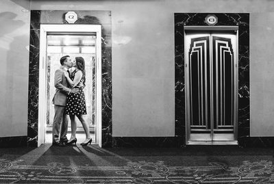 Empire State Building Engagement Photo