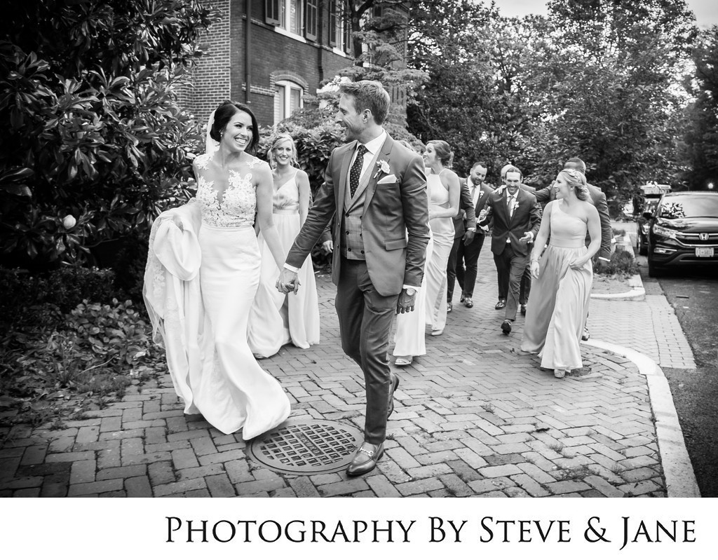 Four Seasons Georgetown DC Wedding Party Photography