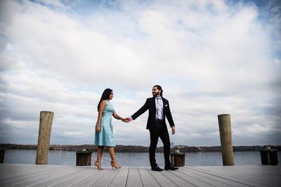 Alexandria Waterfront Engagement Session
