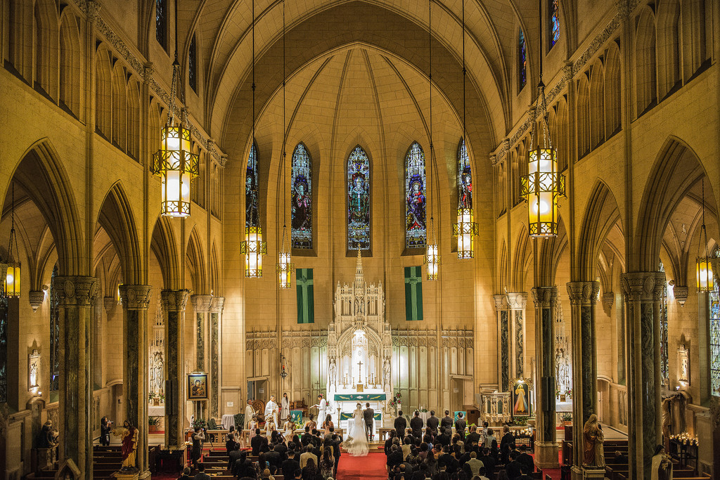 St Patrick's Church San Francisco Wedding Ceremony