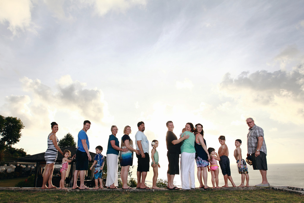 Bali Family Photography Group Families
