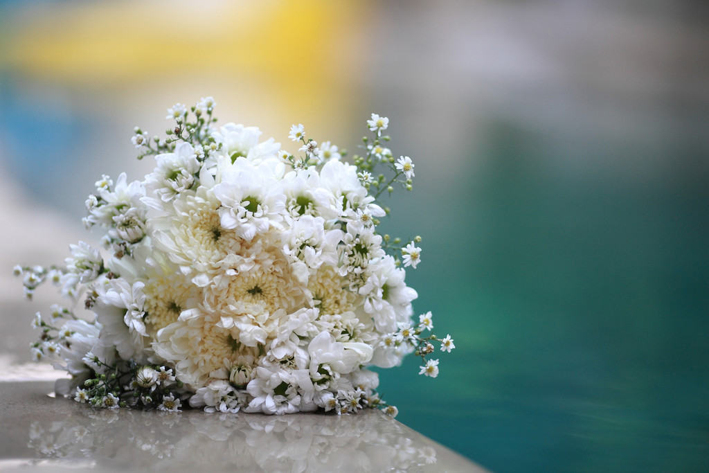 Bali Flower Wedding Photography