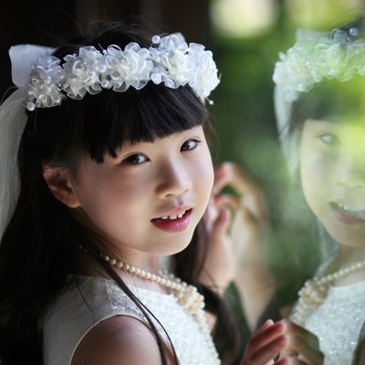 Flower Girl Bali Wedding Photography