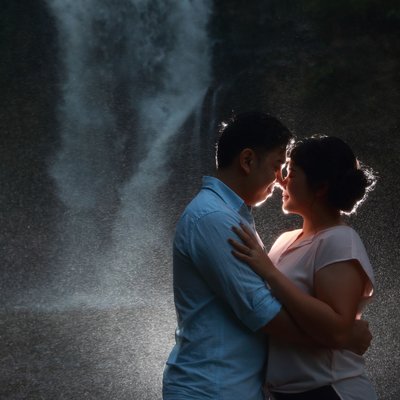 Tegenungan Waterfall Bali Engagement 