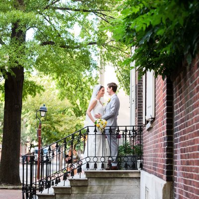 Wedding Ceremony at Hill-Physick House