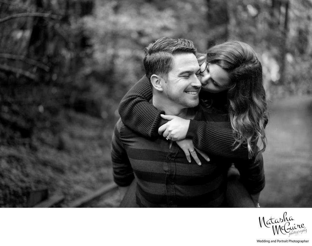 candid engagement outdoor
