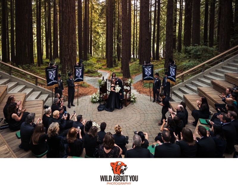 Botanical Garden Redwoods Wedding Berkeley Botanical Garden Redwoods Wedding Berkeley
