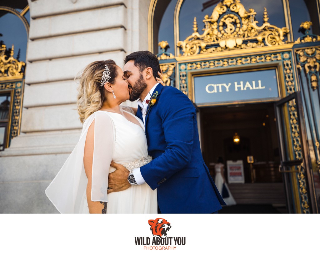 wedding photography San Francisco City Hall