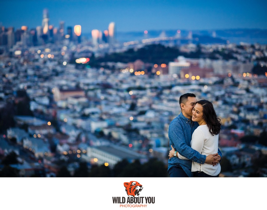 SF engagement photography 