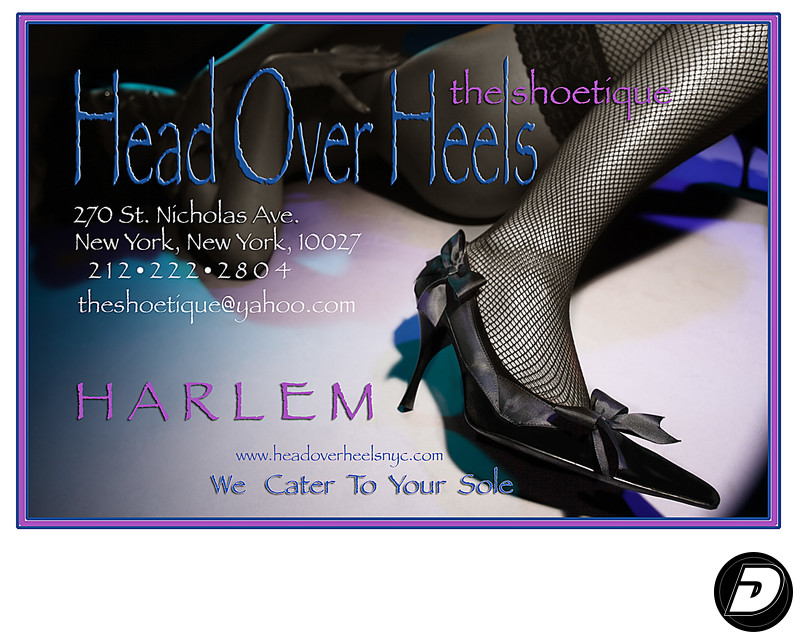 Head Over Heel Shoe Harlem Fashion Photographer
