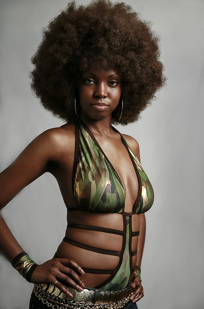 Afro Black Girl Rock Beauty Photographer