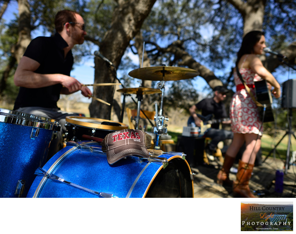 Brittany Shane Band Live at William Chris Vineyards Texas Hill Country 