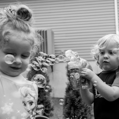 Toddler Documentary Photo of Twins