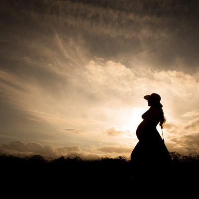 maternity silhouette Hollywood margaritaville photographer