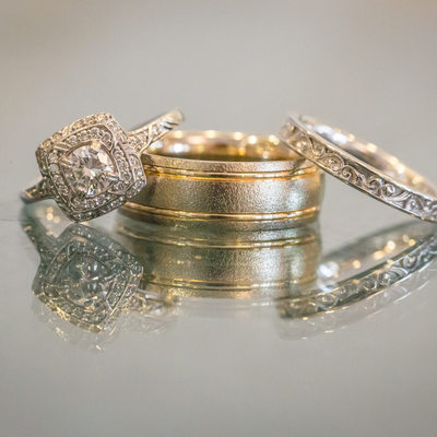 South Fl wedding ring detail photography broward